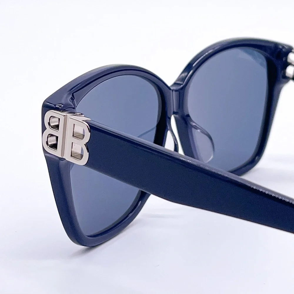 NEW BB0135SA 004 WOMEN BLUE BALENCIAGA SUNGLASSES BB0135S
